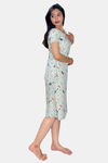 Sweetmoon Long T Shirt Nightdress - Green — thumbnail 3
